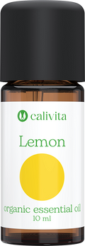 Calivita Organický éterický olej Citrón 10 ml - Ochorenia dýchacích ciest