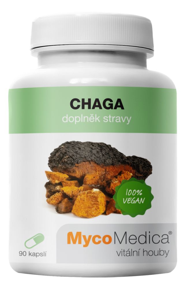 MycoMedica Chaga 90 rastlinných kapsúl