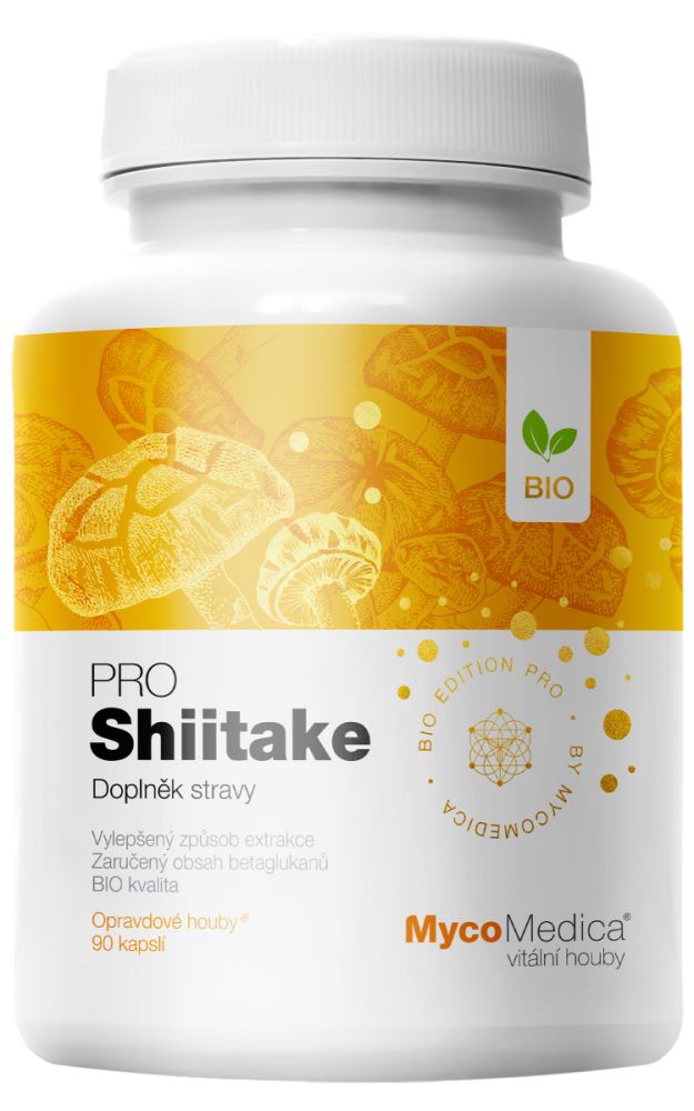 MycoMedica Shiitake PRO 90 rastlinných kapsúl