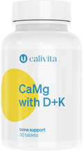 Calivita Magnesium Ca-Mg s vitamínom D a K - 30 tabliet
