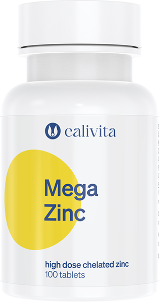 Calivita Mega Zinc 100 tabliet Zinok pre zdravú pokožku a vlasy