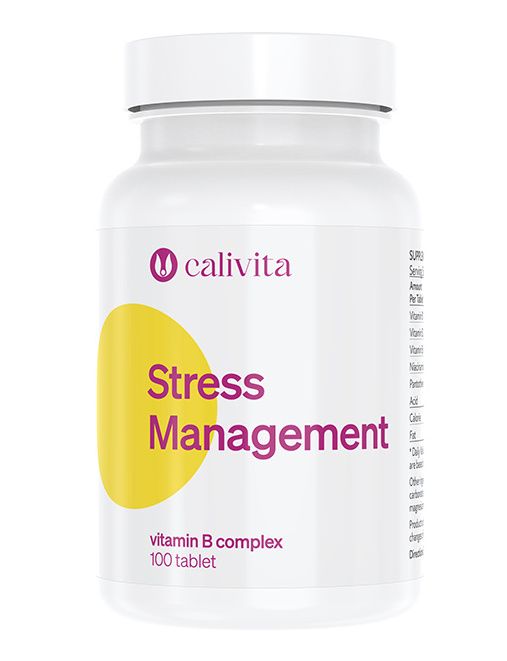 Calivita Stress Management s vitamin B 100 tabliet