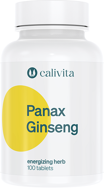 Calivita Panax Ginseng 100 tabliet - Ženšenový prípravok