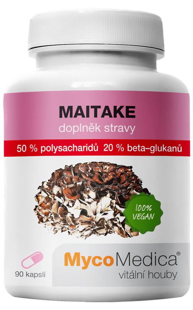 MycoMedica Maitake 50 % 90 rastlinných kapsúl