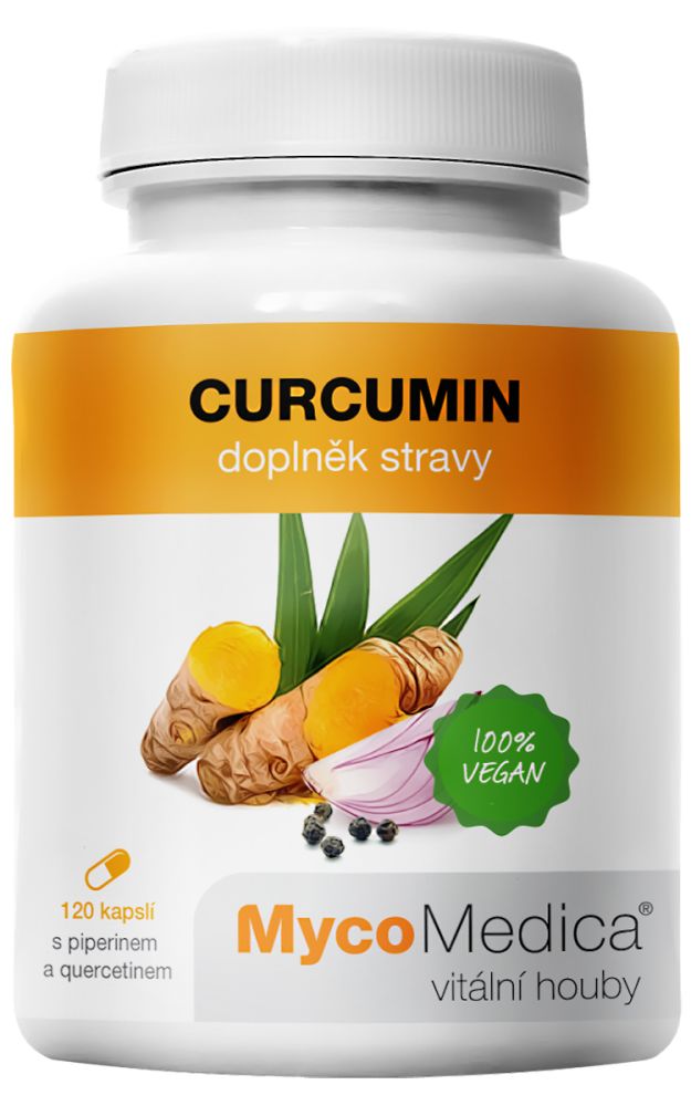 MycoMedica Curcumin 120 rastlinných kapsúl