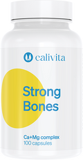 Calivita Strong Bones 100 kapsúl - Prípravok s Vápnikom a Horčíkom