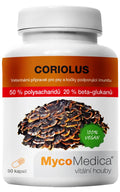 MycoMedica Coriolus 50 % 90 rastlinných kapsúl 