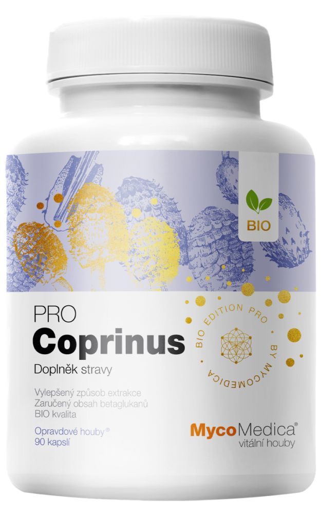 MycoMedica Coprinus PRO 90 rastlinných kapsúl
