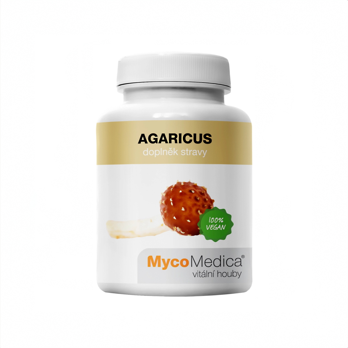 MycoMedica Agaricus 90 rostlinných kapslí