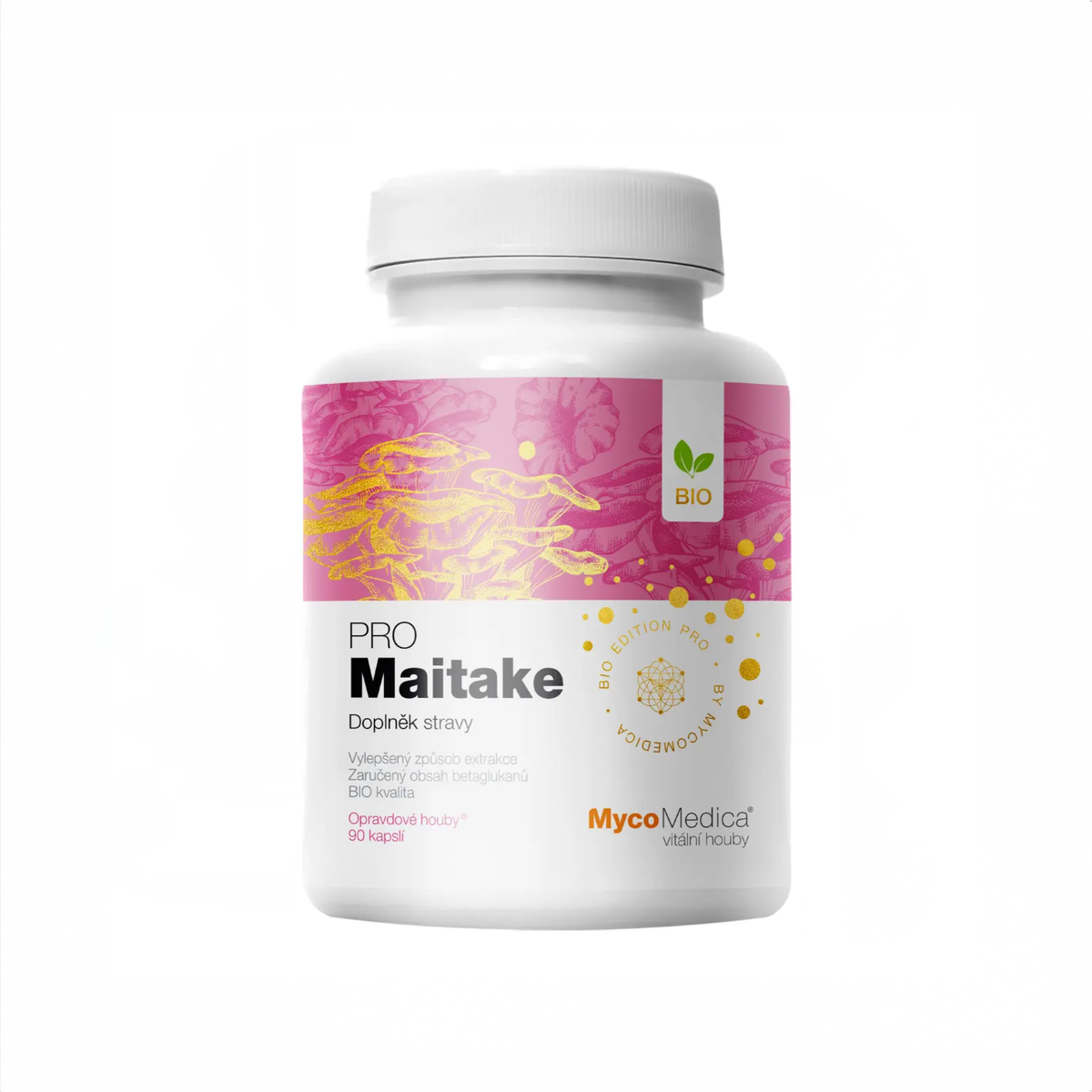 MycoMedica Maitake PRO 90 rastlinných kapsúl