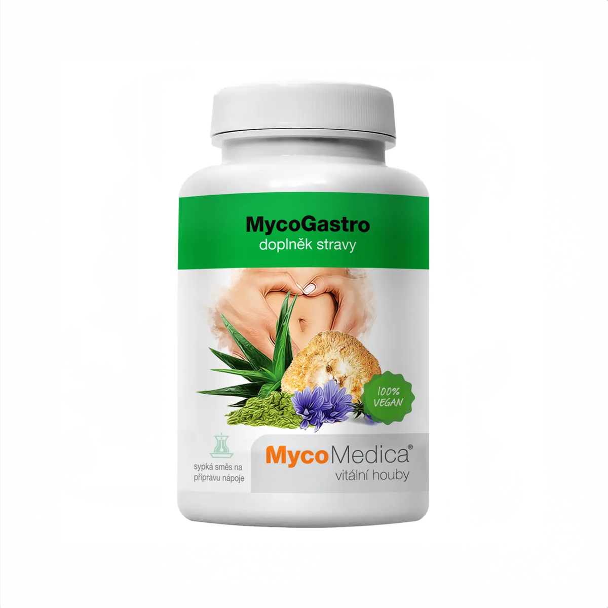 Mycomedica MycoGastro 90 g prášku (30 dávok)