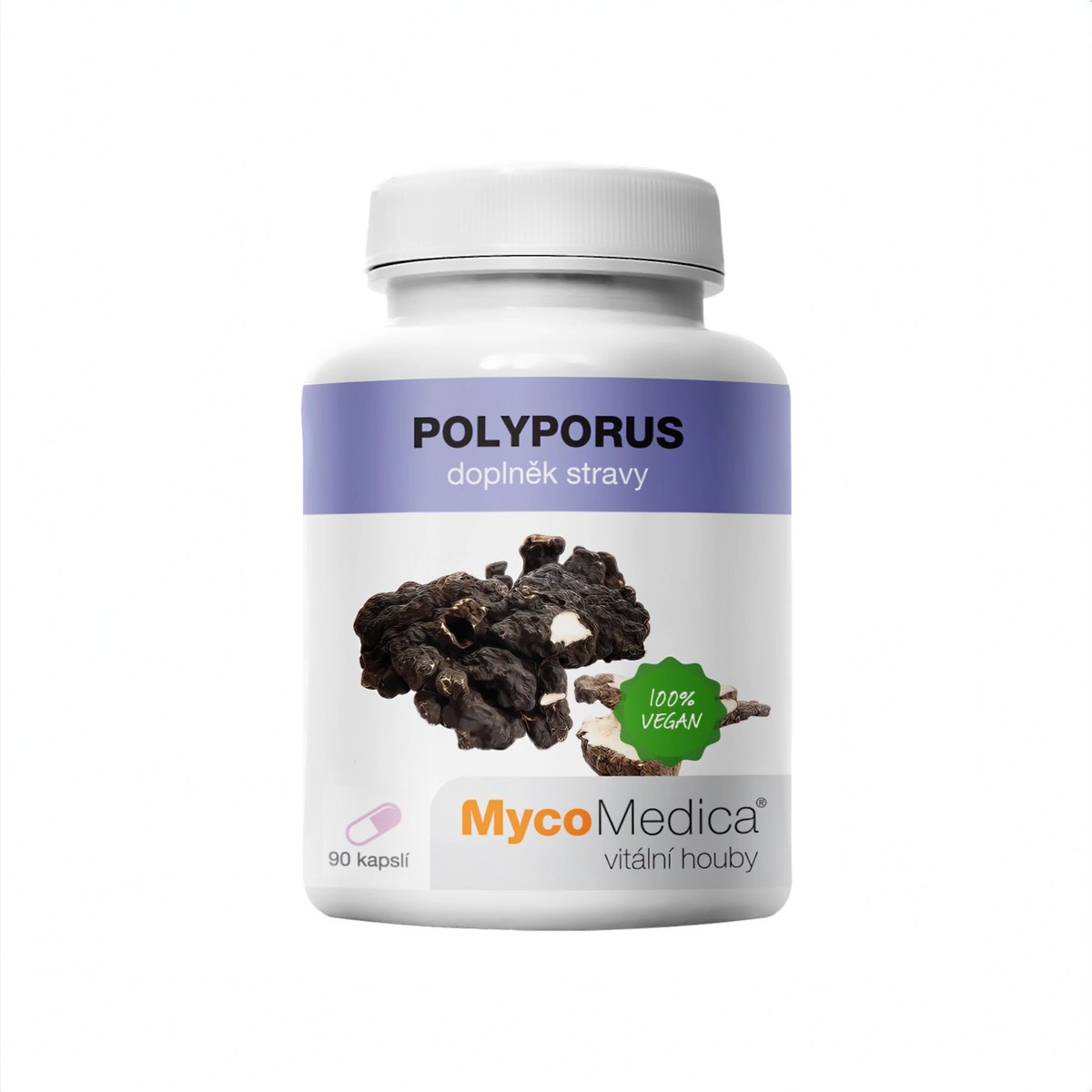 MycoMedica Polyporus 90 rostlinných kapslí