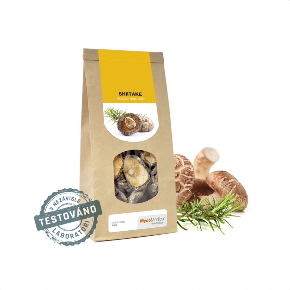 MycoMedica szárított Shiitake 100 g
