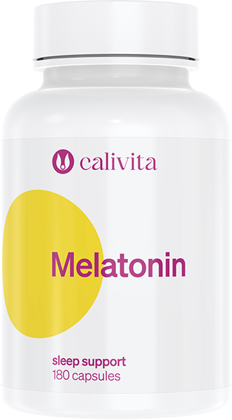 Calivita Melatonin 180 kapsúl - Prirodzený spánok