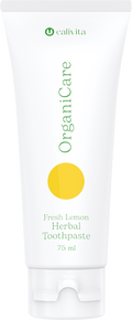 Calivita Zubná pasta OrganiCare Fresh Lemon Herbal Toothpaste 75 ml