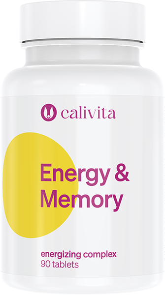 Calivita Energy&Memory 90 tabliet - Zvyšuje energiu