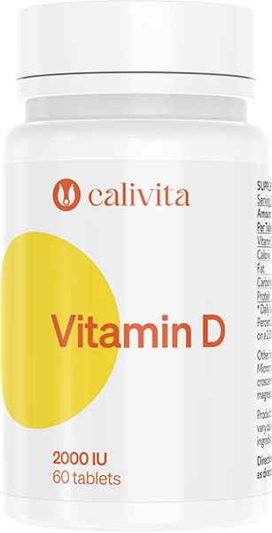 Calivita Vitamín D 60 tabliet