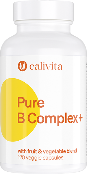 Calivita B Complex+ Pure 120 vegetariánskych kapsúl
