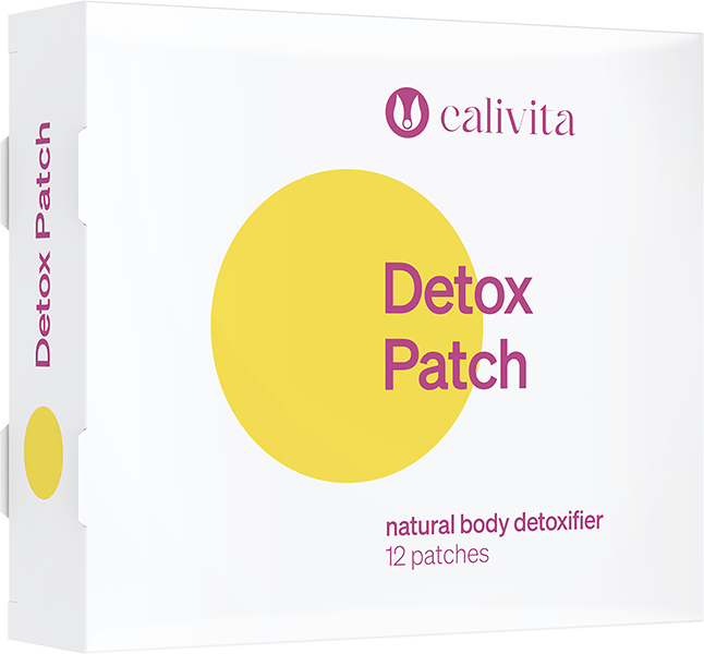 Detoxikačné náplaste Calivita – Prírodná očista tela 12 Ks