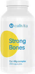 Calivita Strong Bones 250 kapsúl - Prípravok s Vápnikom a Horčíkom