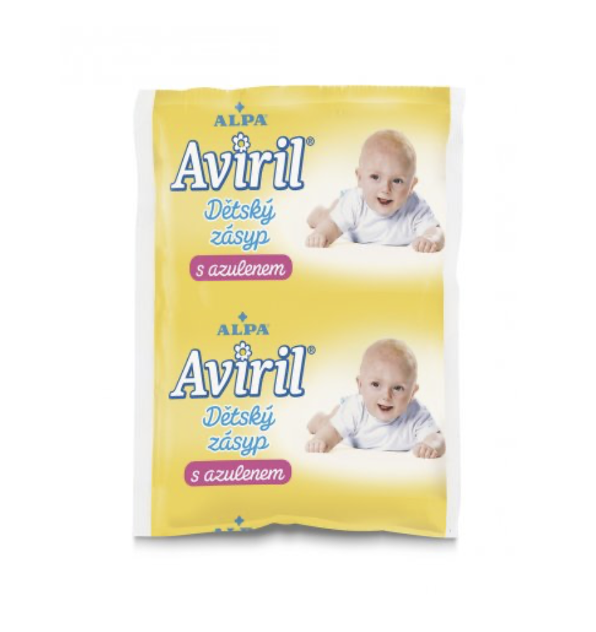 AVIRIL detský zásyp s azulénom vrecko